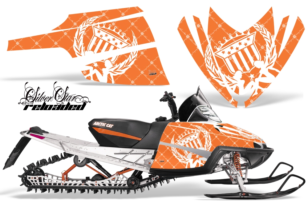 Arctic Cat M Series Graphics Kit RELOADED ORANGE